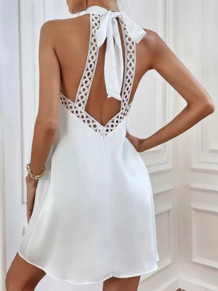 Mini robe trapèze