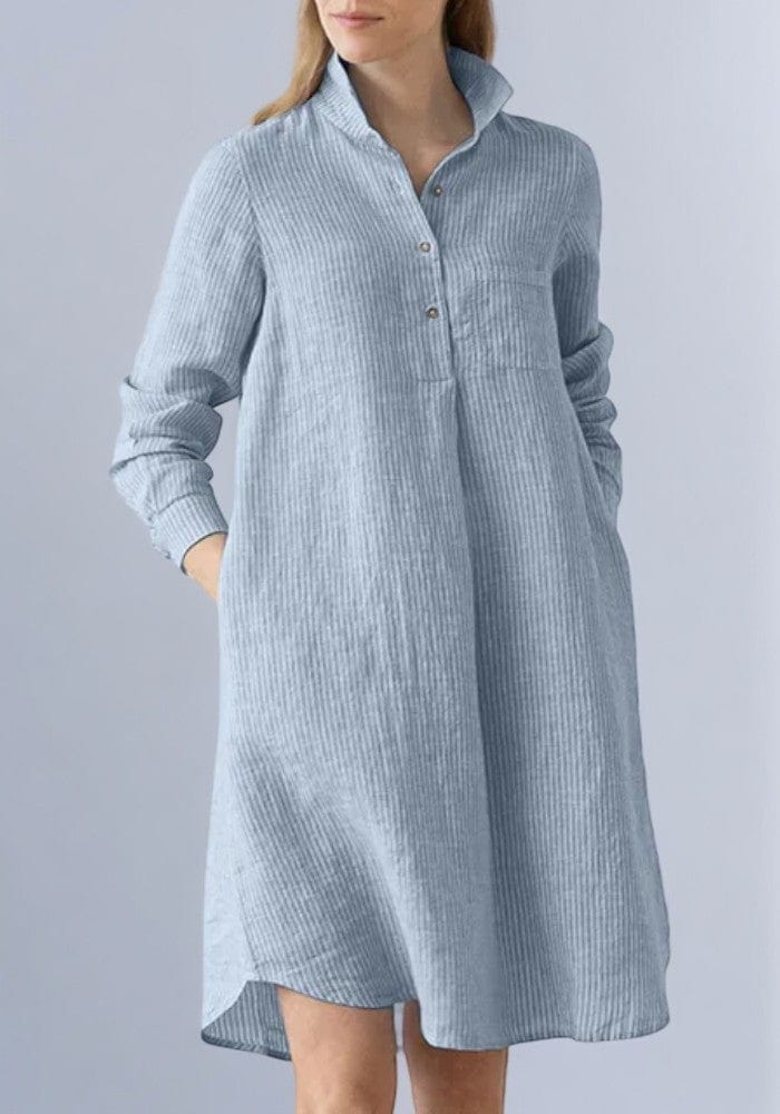 Robe chemise trapèze grande taille