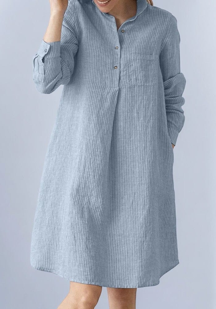 Robe chemise trapèze grande taille