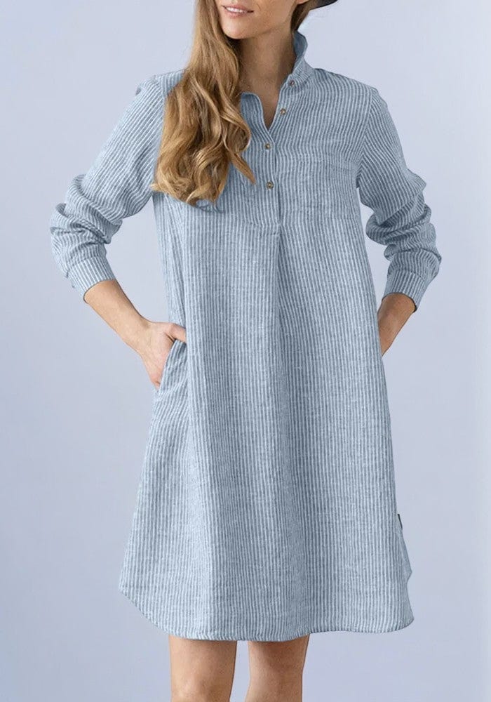 Robe chemise trapèze grande taille