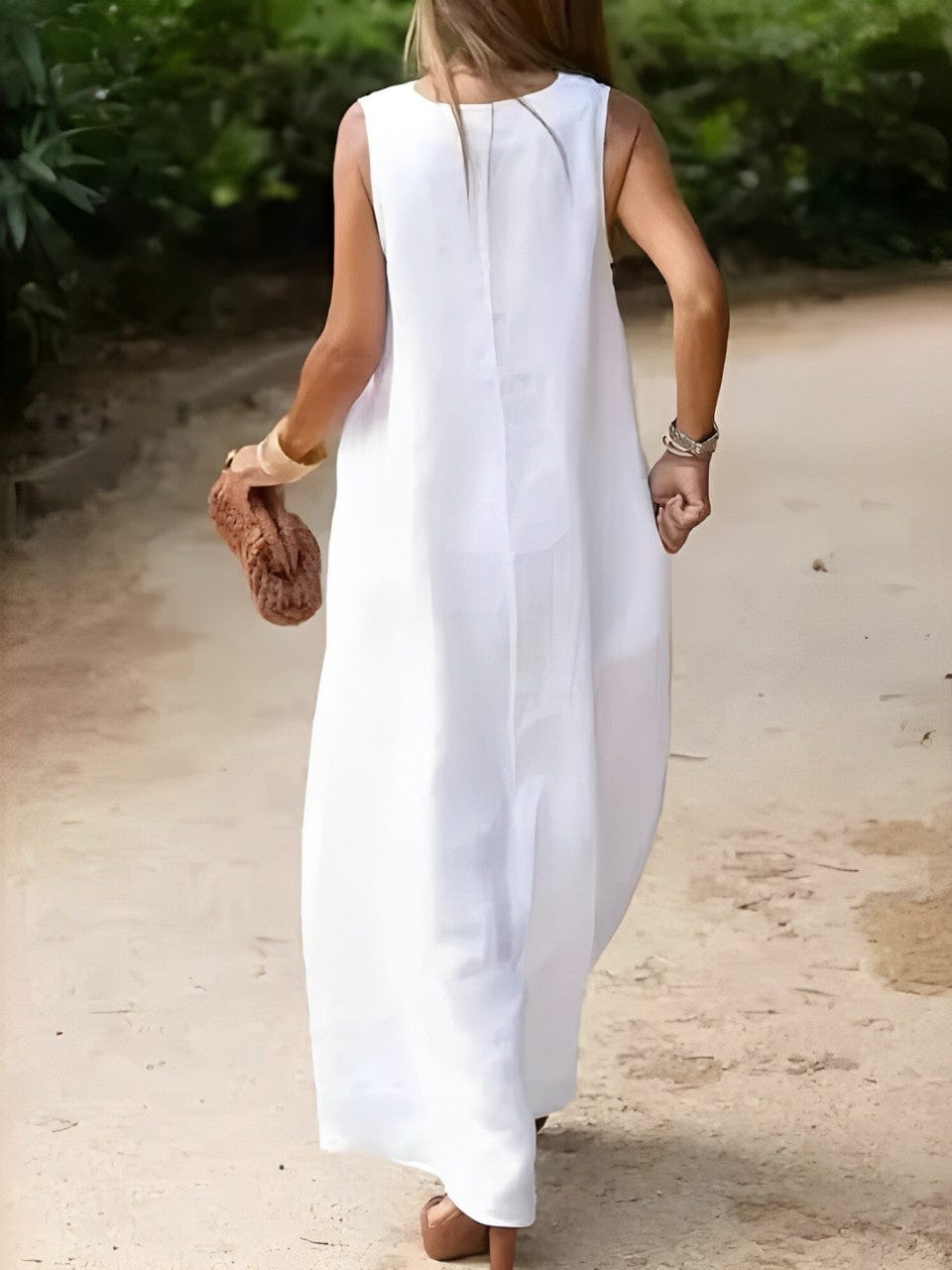 Robe coton trapèze femme