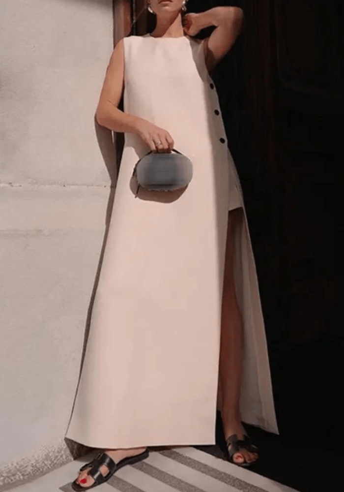 Robe trapèze chic mariage civil